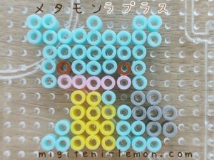 metamon-ditto-lapras-pokemon-handmade-iron-beads-free-zuan-100kin-daiso-small-square-kids-pastel-color-kawaii