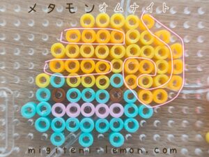 metamon-ditto-kaseki-omnite-omanyte-pokemon-kawaii-handmade-small-square-free-zuan-daiso-kids