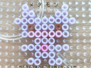metamon-ditto-yamirami-sableye-pastel-purple-pokemon-handmade-iron-beads-100kin-free-zuan-kawaii-small-square-kids