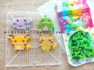metamon-ditto-betbeton-muk-yogirasu-larvitar-raichu-pikachu-pokemon-beads
