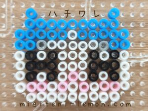 hachiware-kawaii-handmade-iron-beads-100kin-free-zuan-daiso-small-square-kids-nagano-blue-white-cat