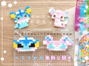 nymphia-sylveon-showers-vaporeon-pokemon-handmade-iron-beads-face-free-zuan-daiso-small-square-kids-pink-blue