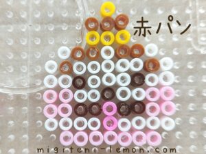chimimo-kawaii-handmade-akapan-iron-beads-100kin-daiso-free-zuan-small-square-kids-white-kanahei-anime 