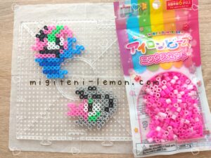 agilder-accelgor-chobomaki-shelmet-pokemon-beads-handmade