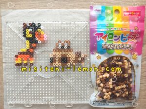 rikikirin-farigiraf-hippopotas-pokemon-beads-handmade