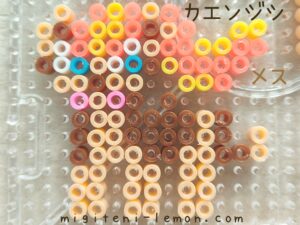 kaenjishi-pyroar-pokemon-beads-zuan