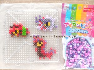 fushide-venipede-wheega-whirlipede-pendror-scolipede-pokemon-beads-handmade