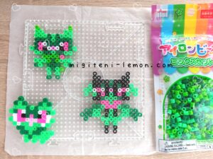 nyarote-floragato-masquernya-meowscarada-pokemon-beads-handmade