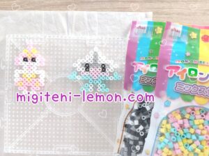 asanan-meditite-charemu-medicham-pokemon-bdsp-iron-beads-pastelcolor-daiso-100kin-handmade-square