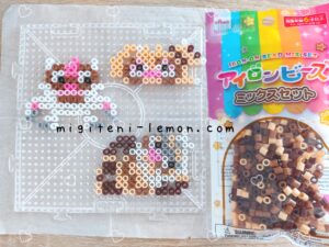 namakero-slakoth-yarukimono-vigoroth-kekking-slaking-pokemon-beads-handmade