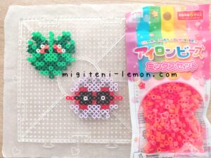 kunugidama-pineco-foretos-forretress-pokemon-beads-handmade