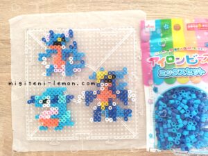 fukamaru-gible-gabite-gaburias-garchomp-pokemon-beads-handmade