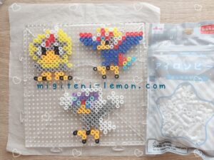 washibon-rufflet-warrgle-braviary-pokemon-beads-handmade