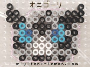 onigohri-glalie-pokemon-beads-zuan