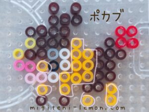 pokabu-tepig-free-pokemon-beads-zuan