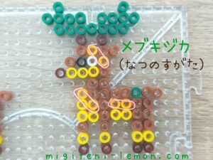 mebukijika-sawsbuck-summer-green-season-pokemon-beads-free