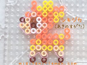 shikijika-deerling-autumn-orange-season-pokemon-beads-free