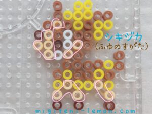 shikijika-deerling-winter-brown-season-pokemon-beads-free