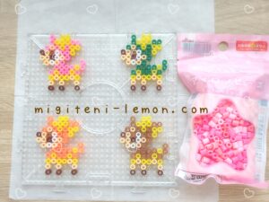 shikijika-deerling-spring-summer-autumn-winter-season-pokemon-beads-handmade