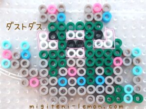 dustdas-garbodor-kawaii-pokemon-beads-zuan-free-small-handmade