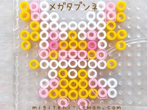mega-tabunne-audino-kawaii-pokemon-beads-zuan-free-small-handmade