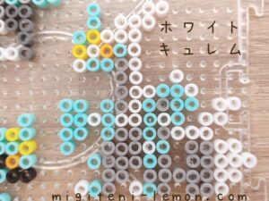 white-kyurem-pokemon-small-daiso-beads-handmade-free-zuan
