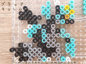 black-kyurem-pokemon-small-daiso-beads-handmade-free-zuan