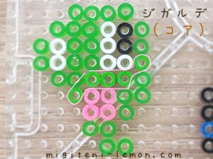 zygarde-core-green-pokemon-beads-zuan-free-handmade