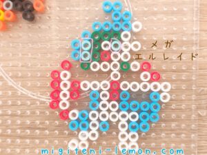 erureido-gallade-pokemon-beads-zuan-free-handmade