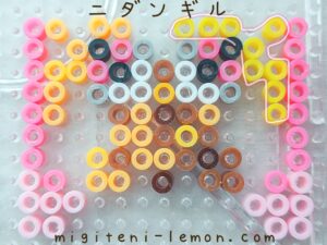 nidangill-doublade-pokemon-beads-handmade-zuan-free