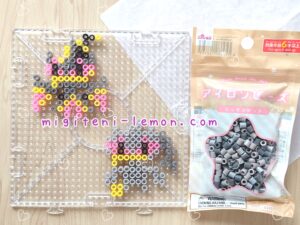 mega-juppeta-banette-small-pokemon-daiso-beads-zuan-handmade