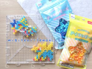 mega-gyarados-livolt-manectric-small-pokemon-beads-xy-handmade