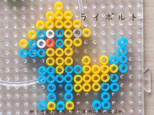 livolt-manectric-pokemon-beads-zuan-free-handmade
