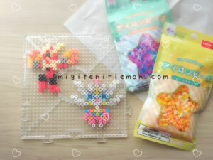 mega-bursyamo-blaziken-charem-medicham-pokemon-daiso-beads-handmade