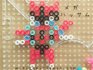 mega-hassam-scizor-xy-small-pokemon-beads-free-zuan-handmade