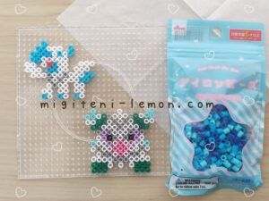 mega-absol-yukinooh-abomasnow-small-pokemon-daiso-beads-handmade