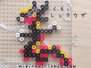 black-rayquaza-anime-pokemon-small-beads-handmade-zuan-free