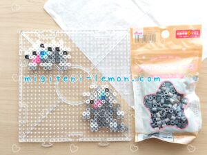 kodora-lairon-bossgodora-aggron-pokemon-beads-daiso-small-handmade