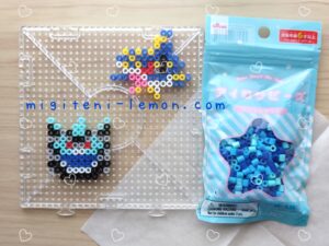 mega-samehader-sharpedo-onigohri-glalie-pokemon-daiso-beads-handmade