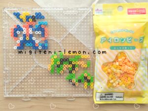 mega-rayquaza-rayquaza-gaburias-garchomp-pokemon-daiso-beads-handmade