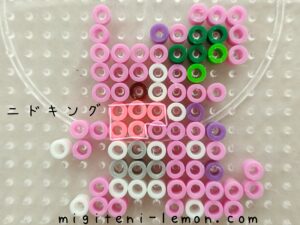 kanto-nidoking-small-pokemon-beads-zuan-free