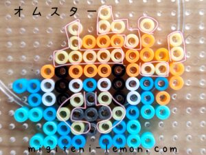 kanto-omstar-omastar-pokemon-beads-zuan-free