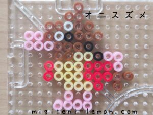 onisuzume-spearow-kanto-pokemon-beads-zuan-free