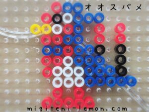 ohsubame-swellow-pokemon-beads-zuan-handmade
