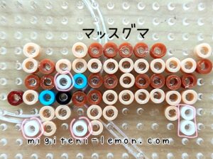 massuguma-linoone-pokemon-beads-zuan