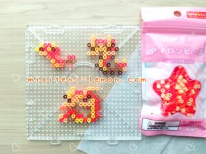 yakude-sizzlipede-maruyakude-centiskorch-pokemon-beads-handmade