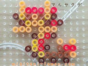 maruyakude-centiskorch-pokemon-beads-zuan