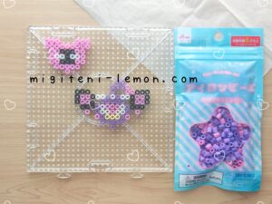 small-daiso-momowarou-pecharunt-pokemon-beads-handmade