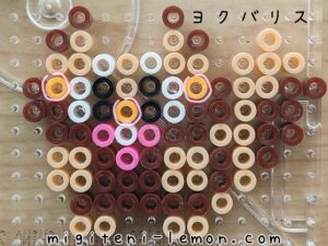 kawaii-small-yokubarisu-greedent-pokemon-beads-handmade