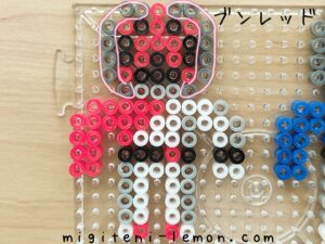 hero-sentai-2024-boonboom-red-handmade-beads-zuan
